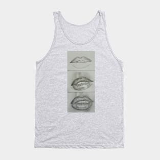 Lips I, II and III Tank Top